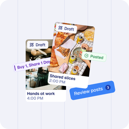 An abstract illustration of collaboration